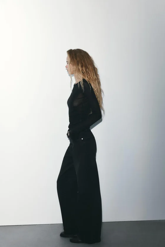 ДЖИНСЫ TRF EXTRA WIDE-LEG С ВЫСОКОЙ ПОСАДКОЙ