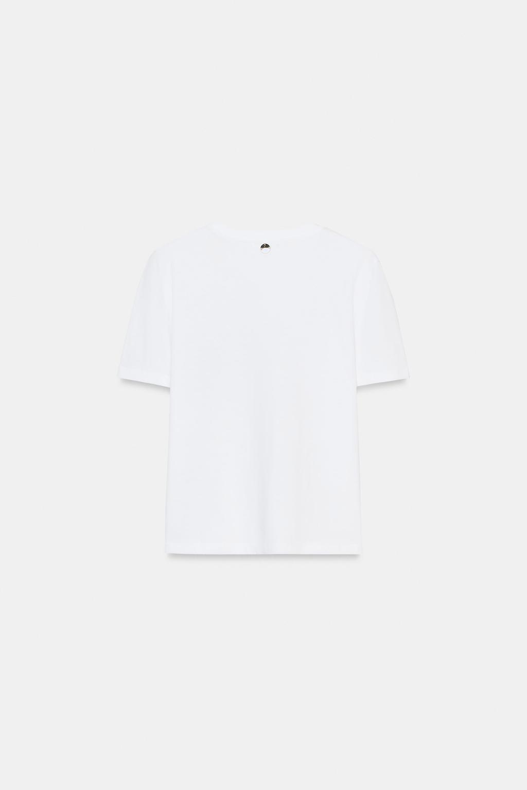 ФУТБОЛКА С КОНТРАСТНЫМ КАРМАНОМ