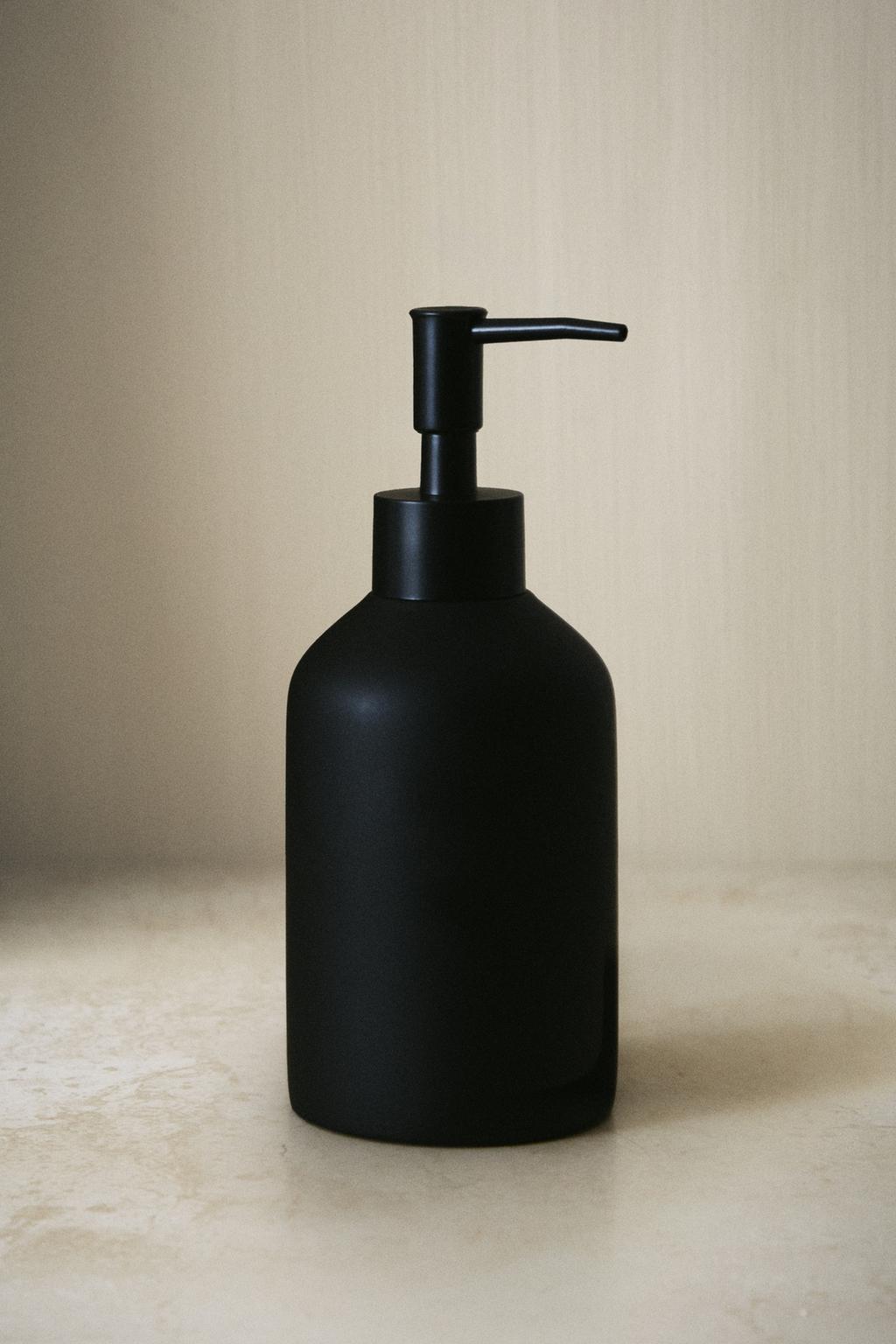 Мыльница для рук из черной смолы
