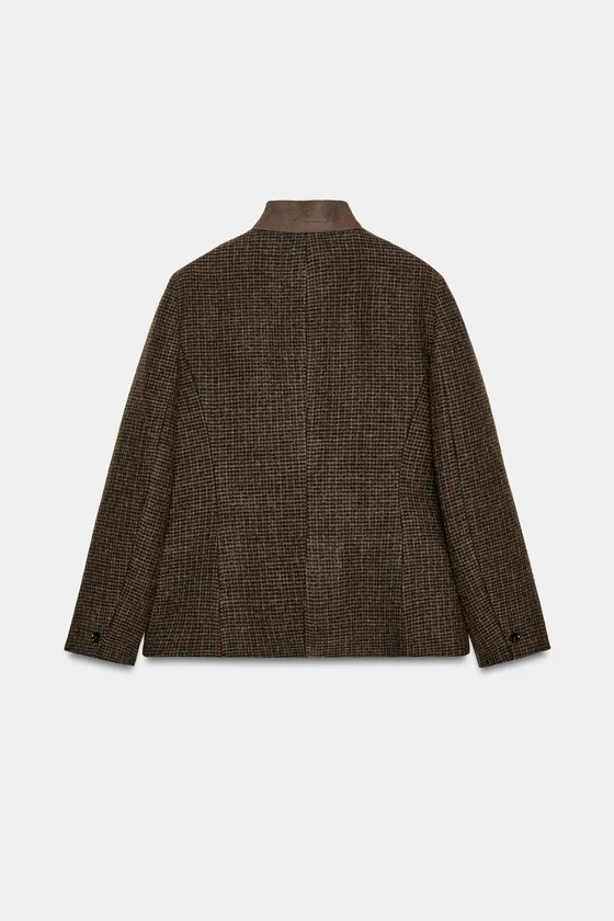 ПРИТАЛЕННЫЙ БЛЕЙЗЕР ИЗ ШЕРСТИ — ZW COLLECTION