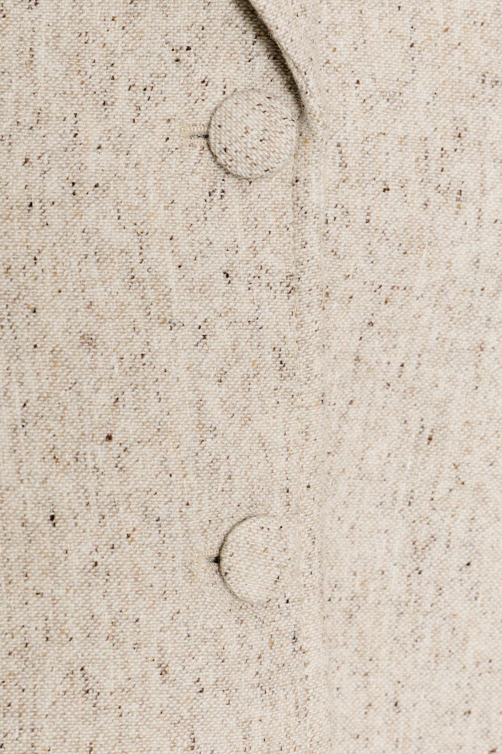 БЛЕЙЗЕР ИЗ СМЕСОВОЙ ШЕРСТИ С БАСКОЙ — ZW COLLECTION