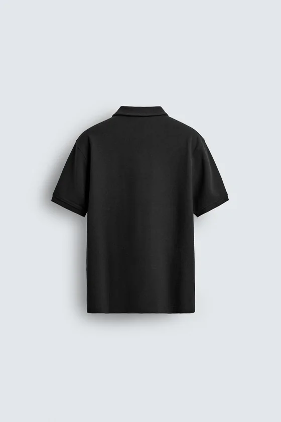 ПОЛО REGULAR FIT С РЕЛЬЕФНОЙ СТРУКТУРОЙ