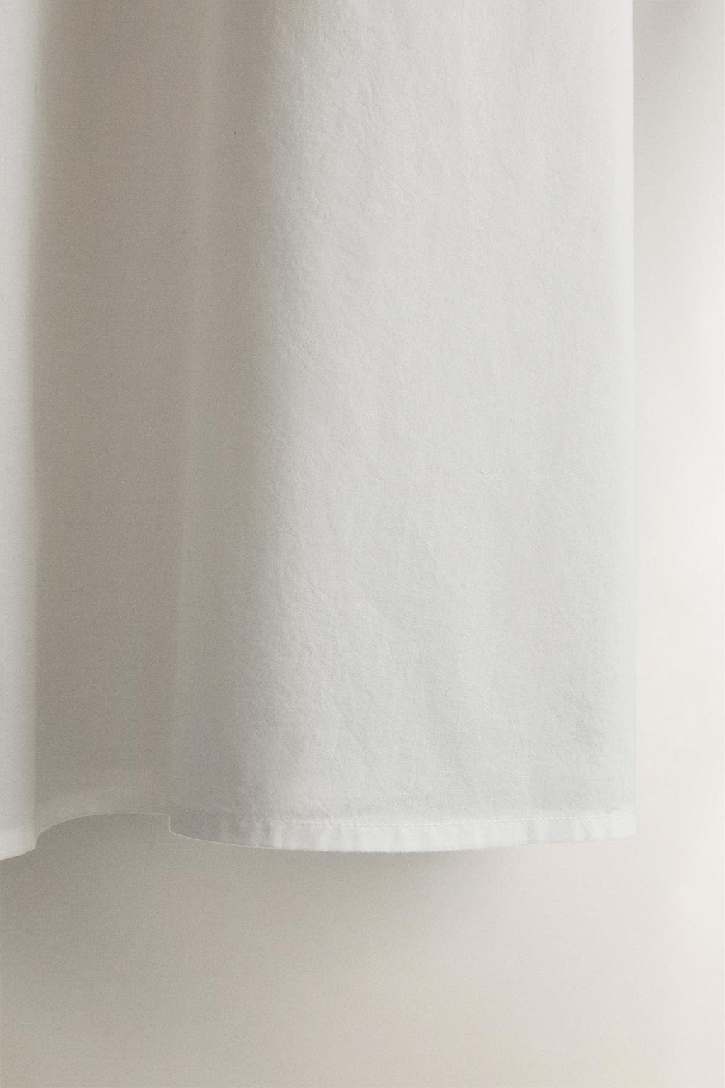 Ночное платье из хлопка с убранством