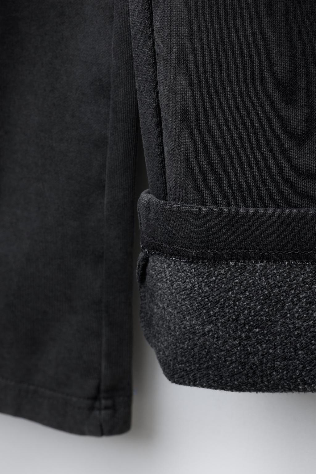 БРЮКИ WIDE LEG С ЭФФЕКТОМ ПОТЕРТОСТИ