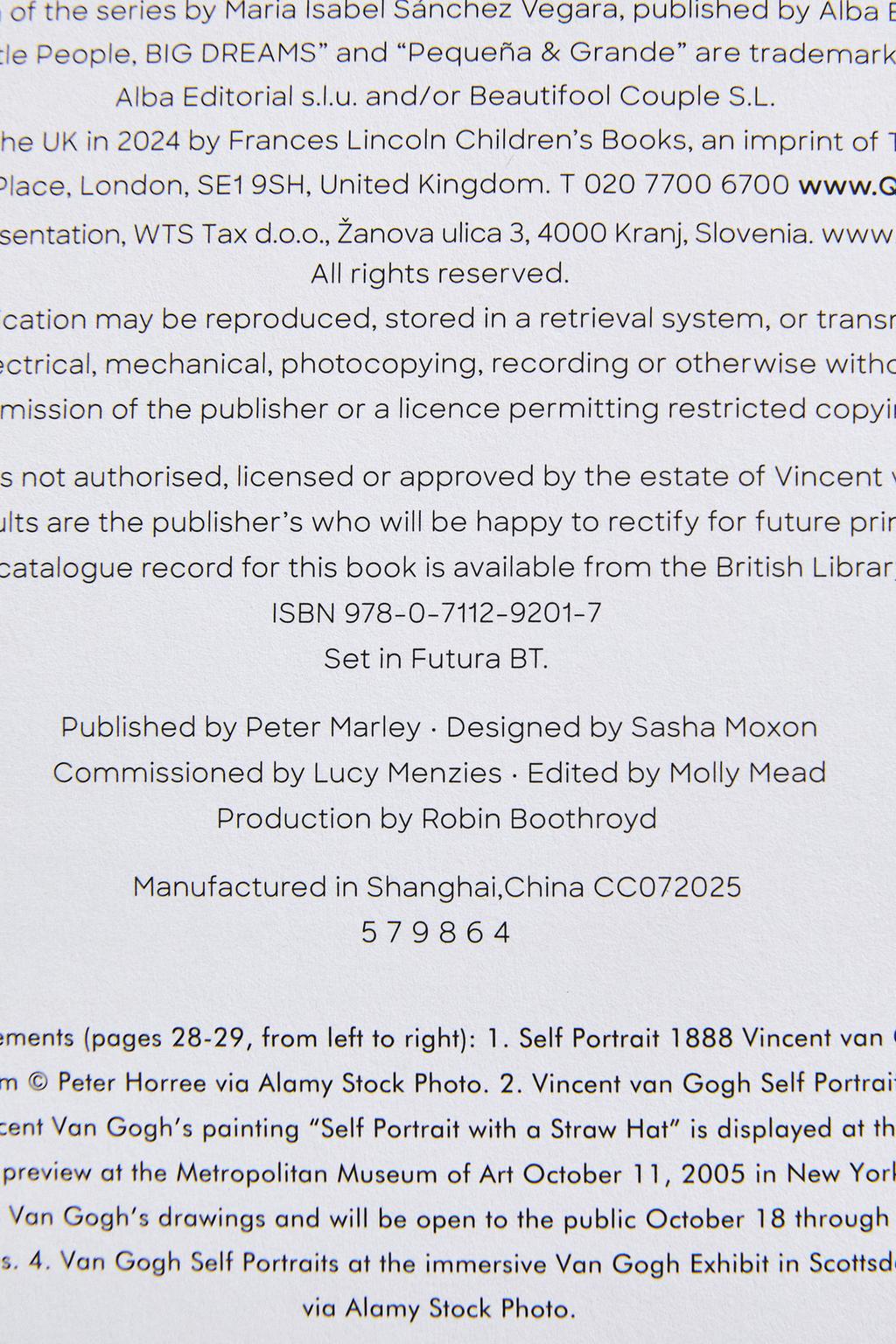 Детская книга. винсент ван гог