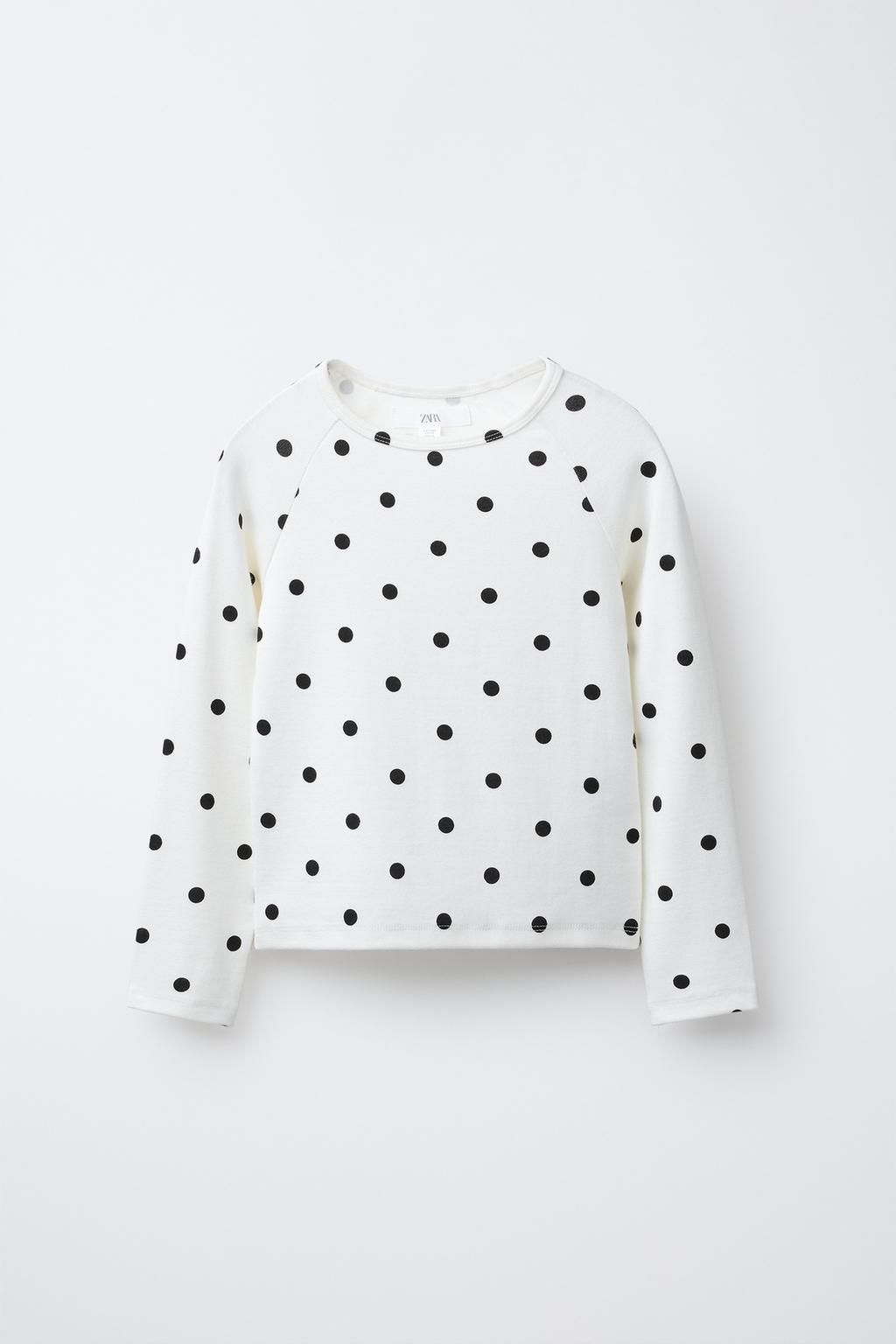 ФУТБОЛКА В ГОРОШЕК ИЗ МОДАЛА