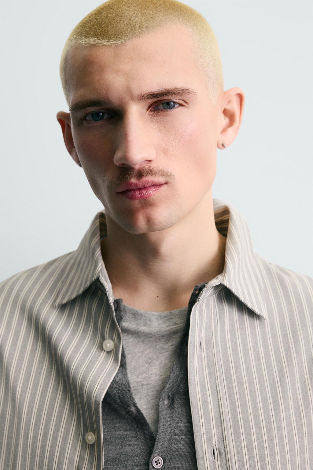 РУБАШКА RELAXED FIT В ПОЛОСКУ