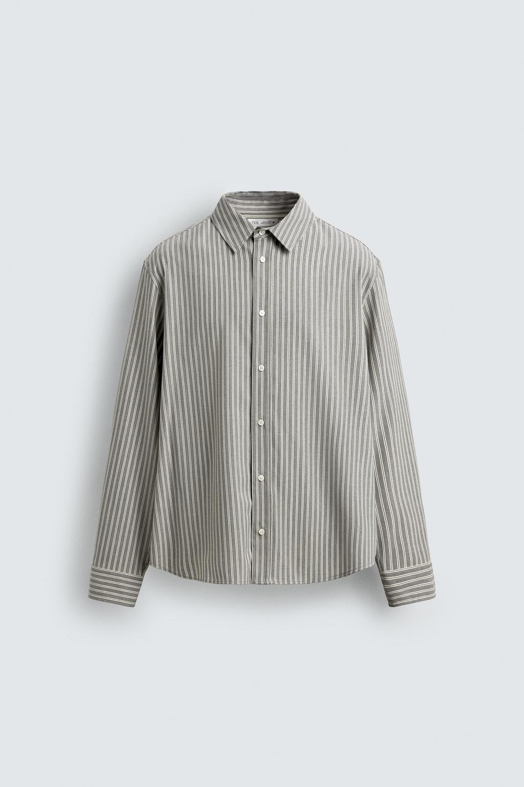 РУБАШКА RELAXED FIT В ПОЛОСКУ