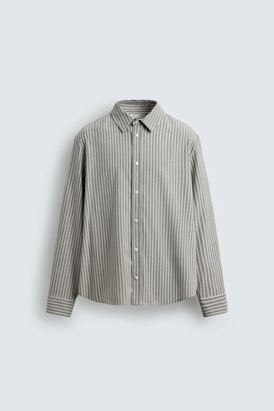 РУБАШКА RELAXED FIT В ПОЛОСКУ