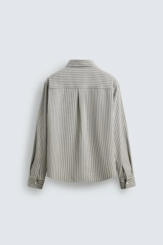 РУБАШКА RELAXED FIT В ПОЛОСКУ
