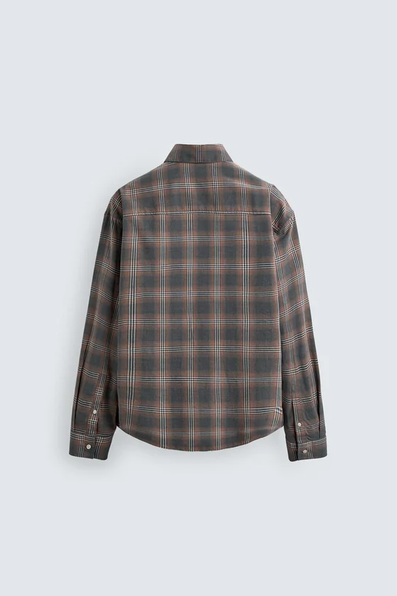 РУБАШКА RELAXED FIT В КЛЕТКУ