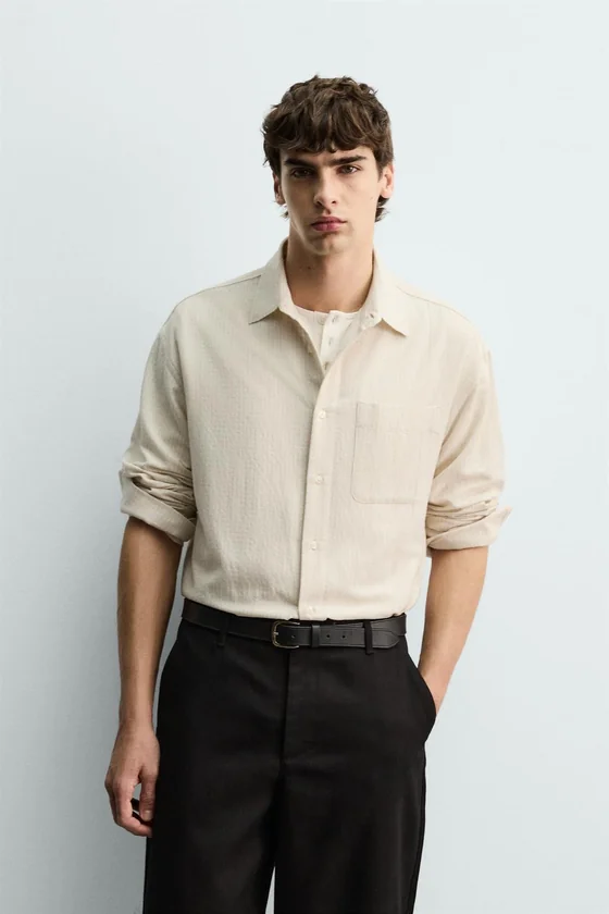 РУБАШКА RELAXED FIT В КЛЕТКУ