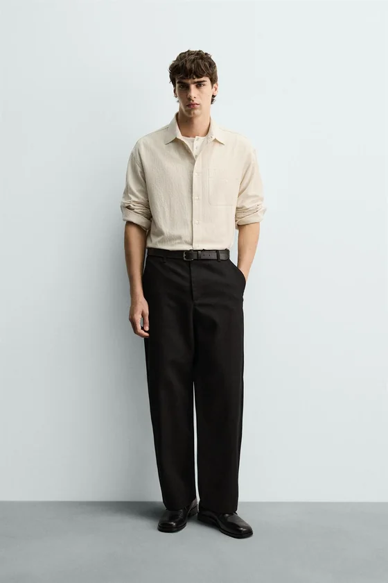 РУБАШКА RELAXED FIT В КЛЕТКУ