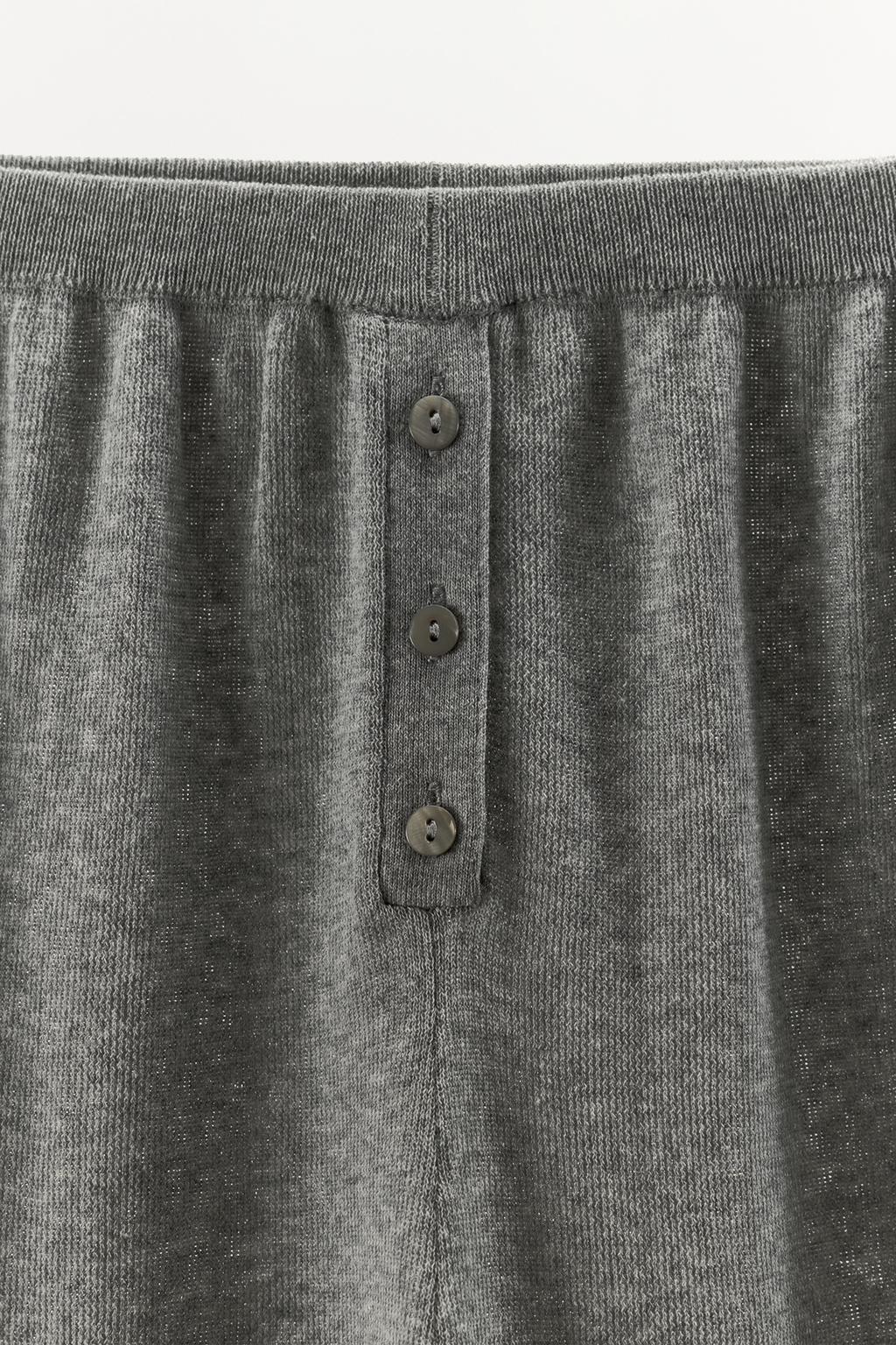 ТРИКОТАЖНЫЕ БРЮКИ-АЛАДДИН ИЗ СМЕСОВОГО ХЛОПКА