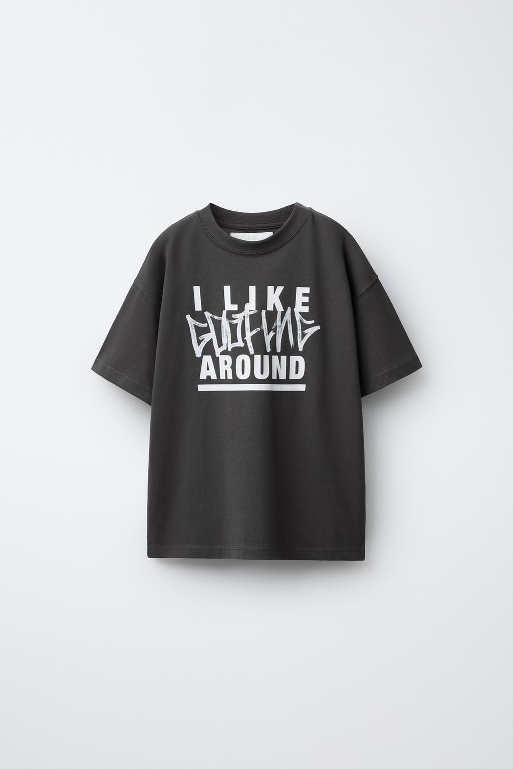 ФУТБОЛКА С ПРИНТОМ В СТИЛЕ ГРАФФИТИ