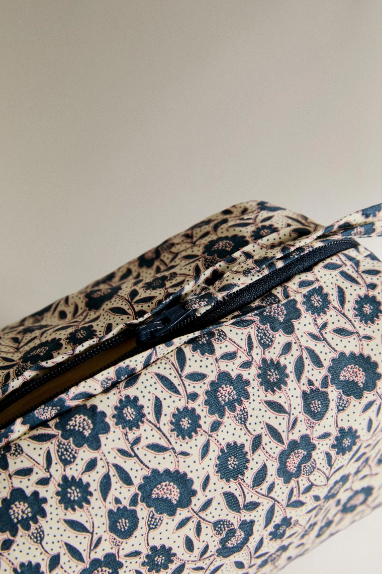 Детский косметичка с цветочным узором