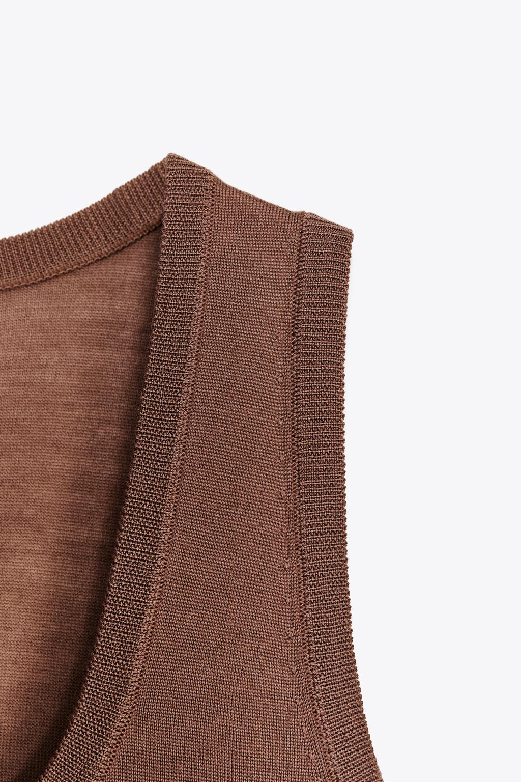 ТОП ИЗ 100% ШЕРСТИ БЕЗ РУКАВОВ