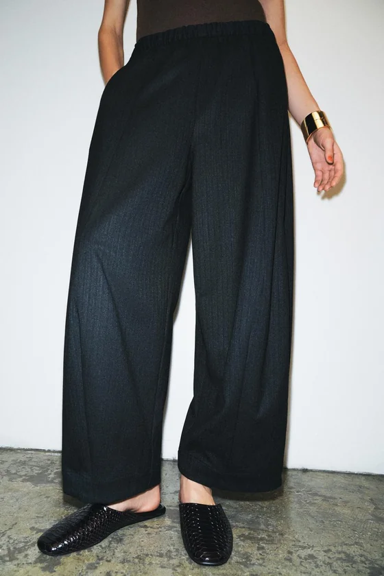 БРЮКИ WIDE LEG — ZW COLLECTION