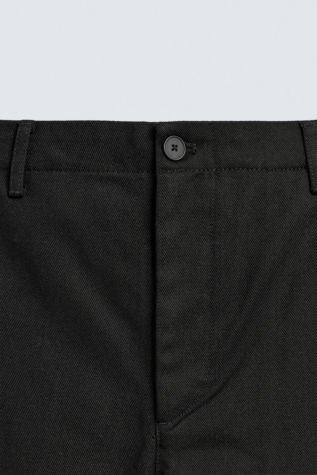 БРЮКИ BALLOON FIT ИЗ РЕЛЬЕФНОЙ ТКАНИ