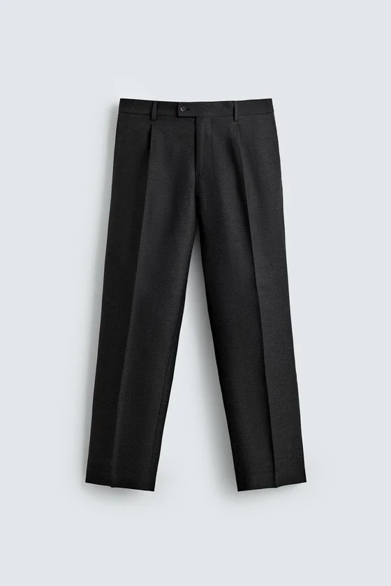 БРЮКИ REGULAR FIT СО СКЛАДКАМИ