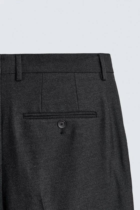 БРЮКИ REGULAR FIT СО СКЛАДКАМИ