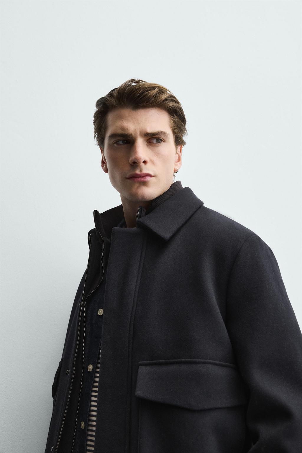 КУРТКА СО СЪЕМНЫМ ТРИКОТАЖНЫМ ВОРОТНИКОМ