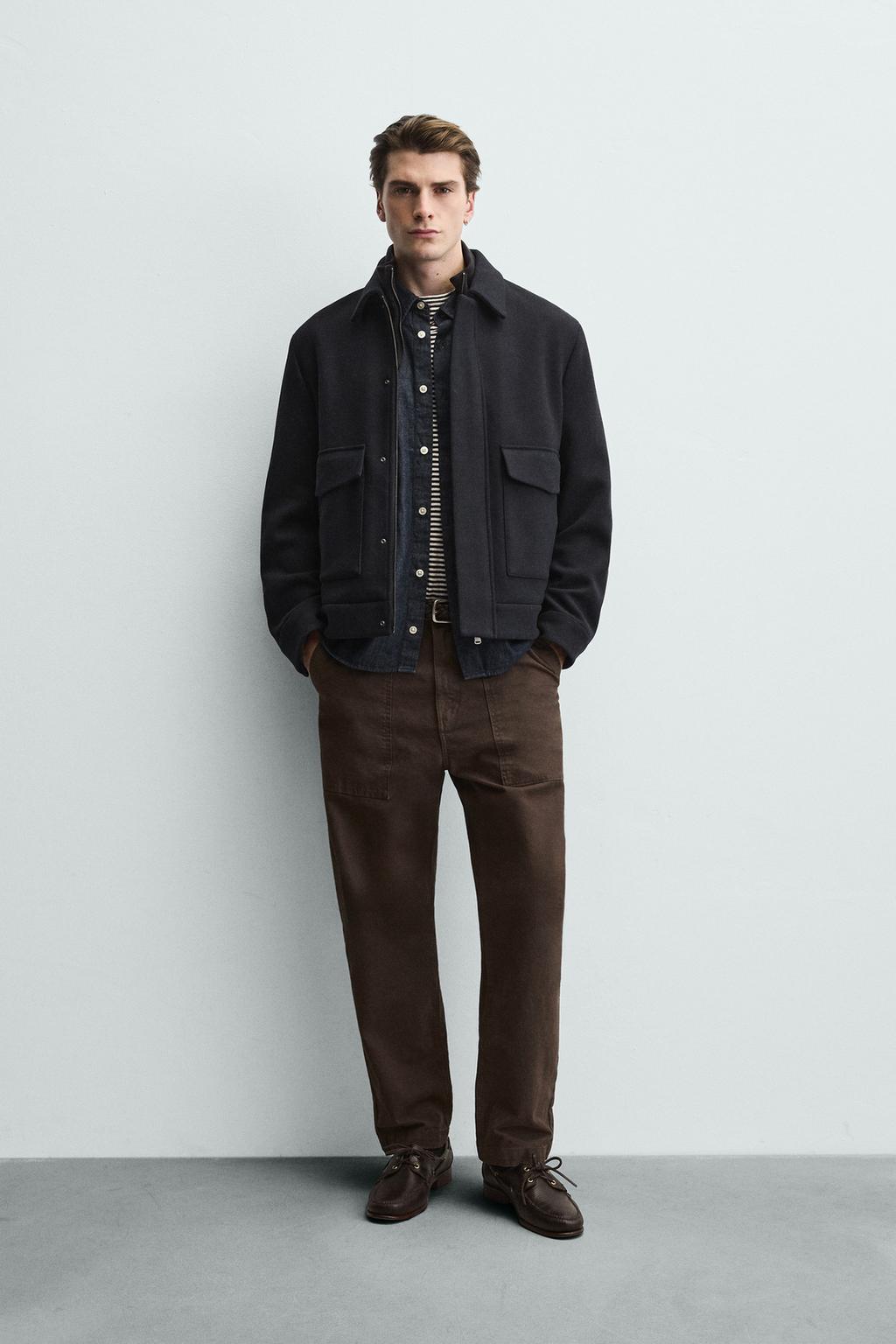 КУРТКА СО СЪЕМНЫМ ТРИКОТАЖНЫМ ВОРОТНИКОМ