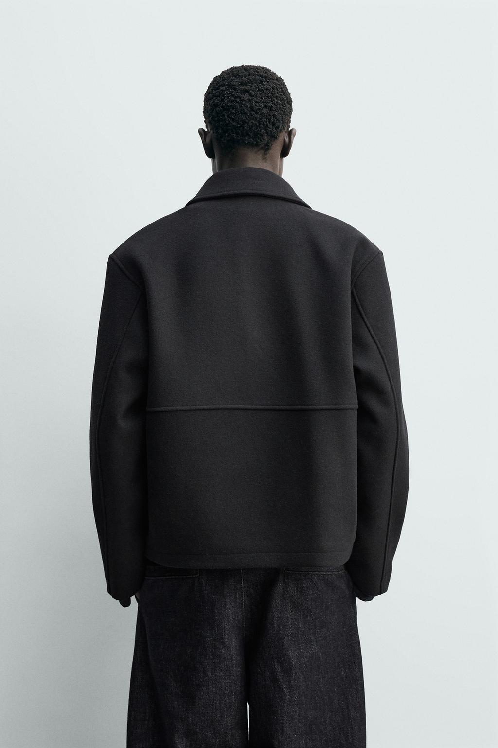 КУРТКА-БОМБЕР ИЗ ТКАНИ «ЁЛОЧКА» НА МОЛНИИ