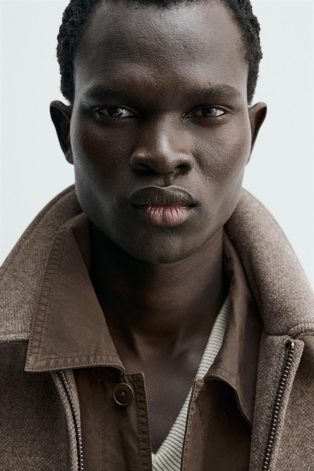 КУРТКА ИЗ ТКАНИ «ЁЛОЧКА» НА МОЛНИИ