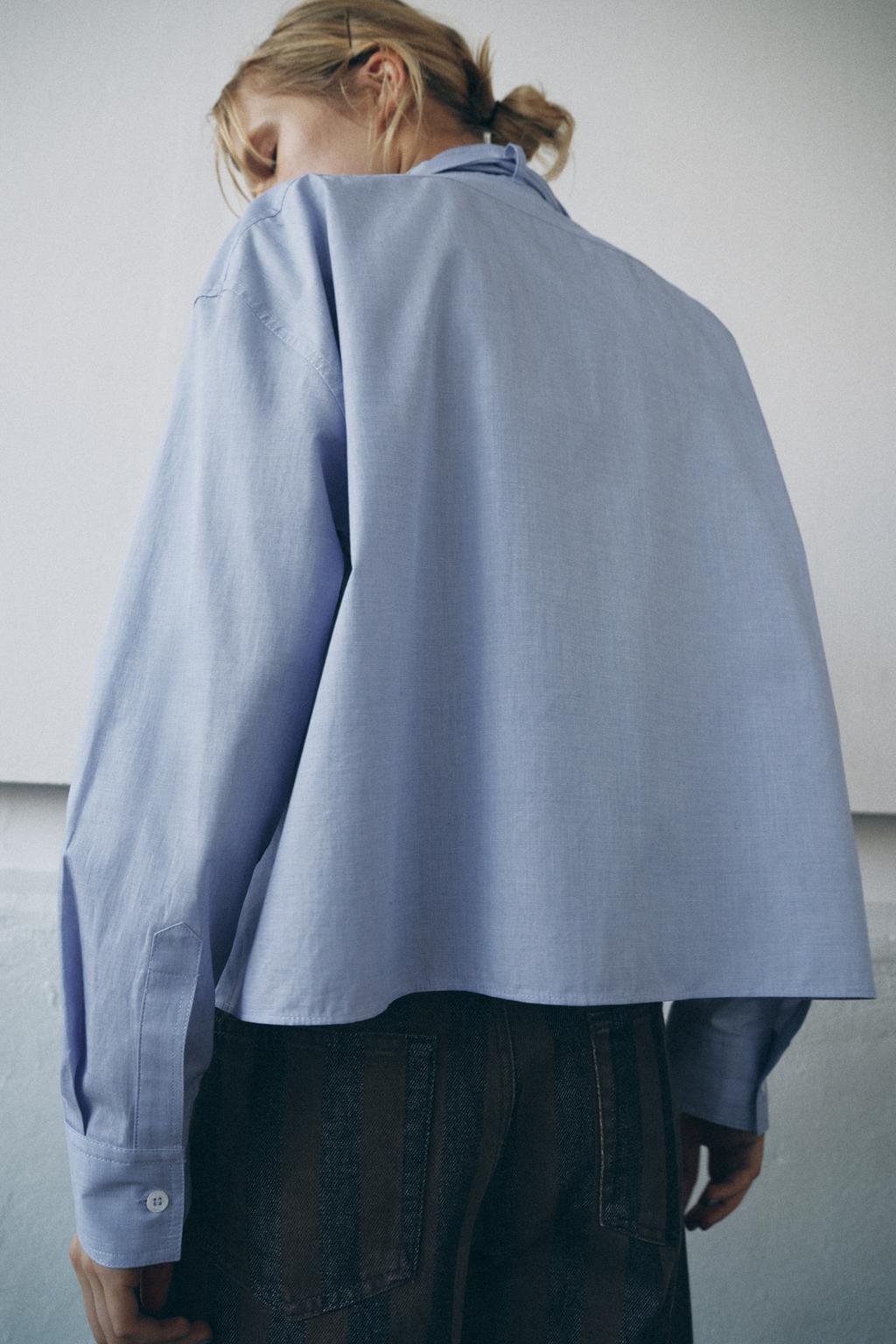 РУБАШКА С БАНТОМ ZW COLLECTION