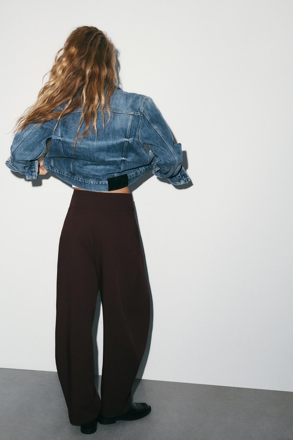 БРЮКИ BALLOON С ЗАЩИПАМИ