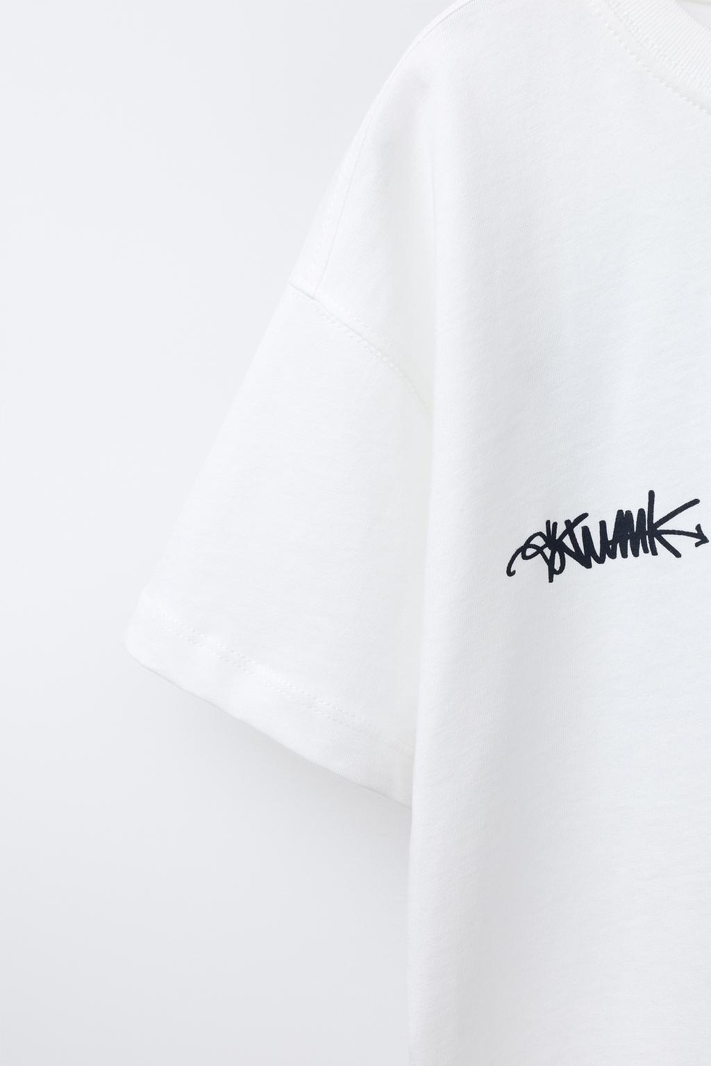 ФУТБОЛКА С ПРИНТОМ-КАПЛЕЙ