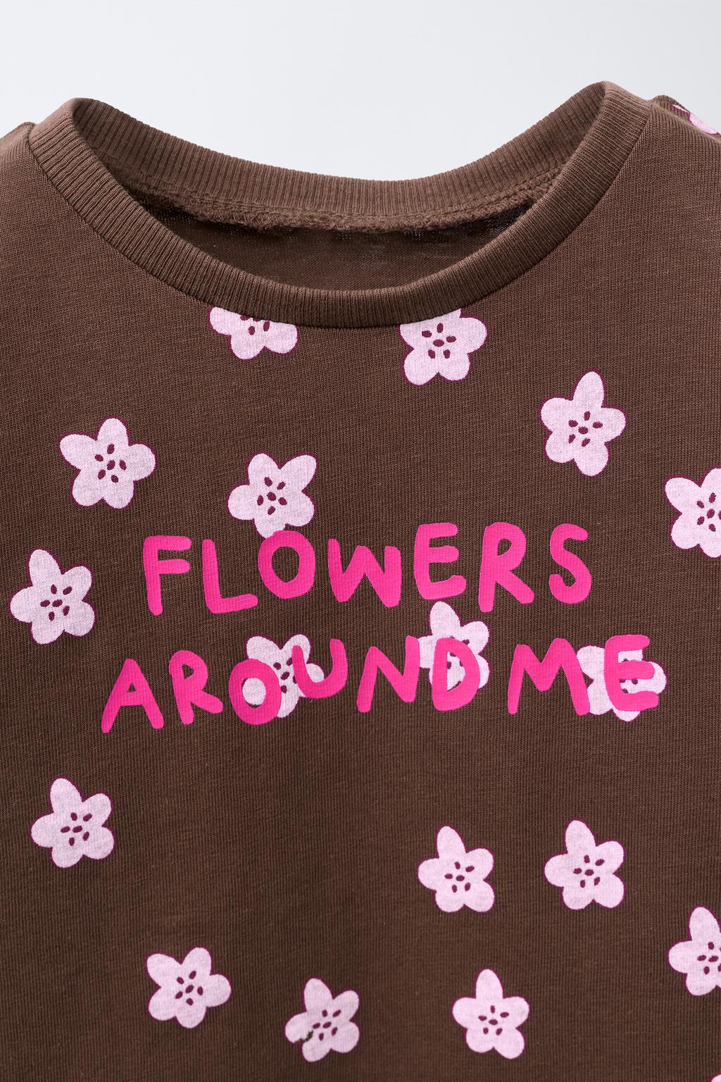 ФУТБОЛКА С НАДПИСЬЮ И ПРИНТОМ