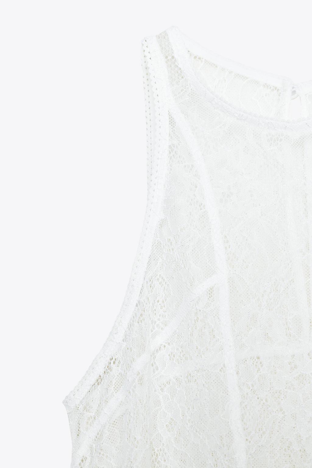 КРУЖЕВНОЕ ПЛАТЬЕ-ХАЛТЕР