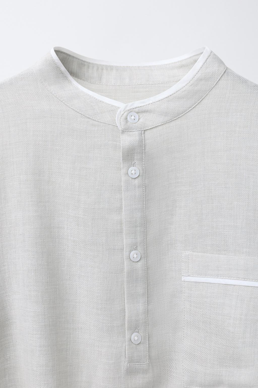 2-6 ЛЕТ/ПИЖАМА С РУБАШКОЙ-ХЕНЛИ