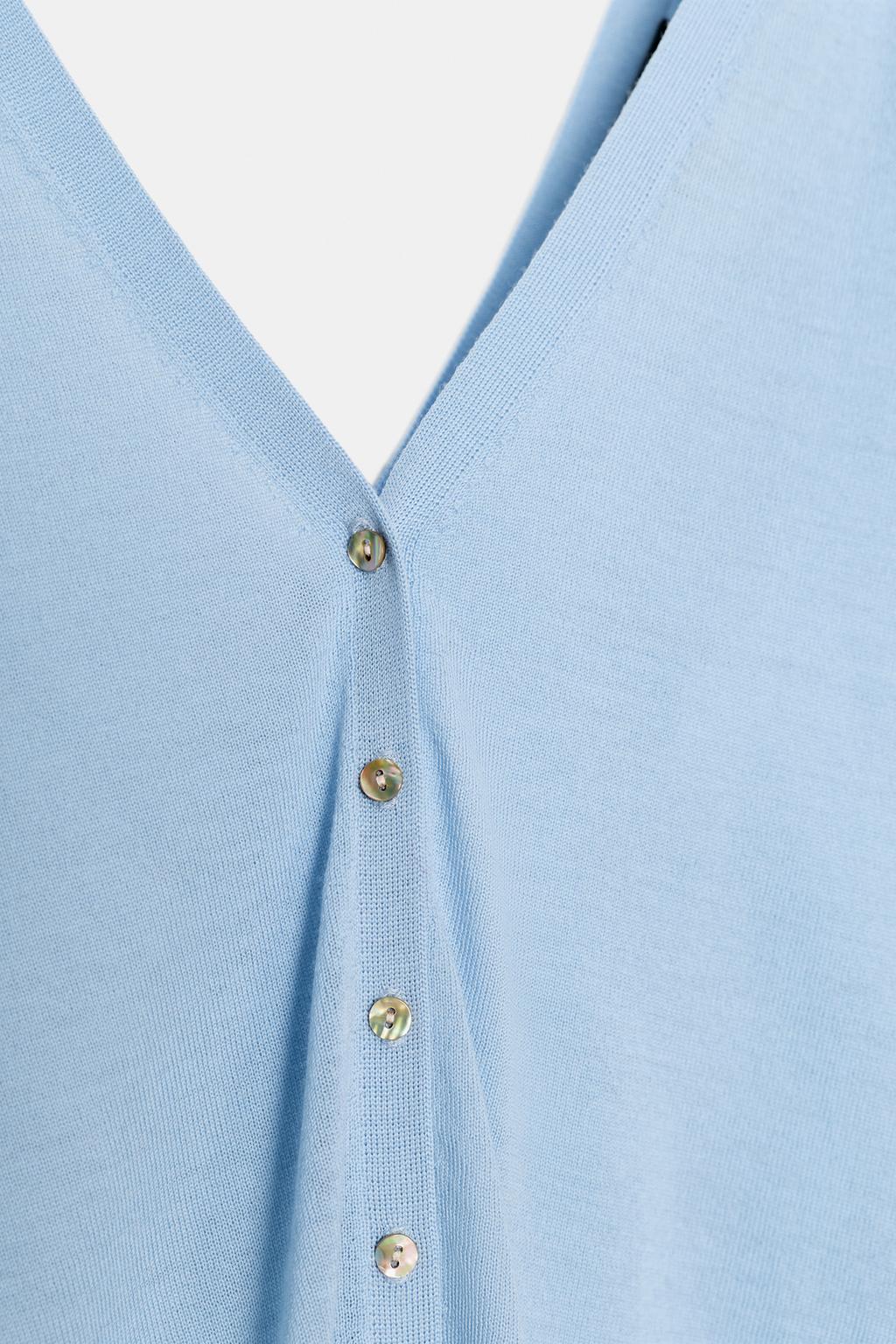 КАРДИГАН С V-ОБРАЗНЫМ ВЫРЕЗОМ