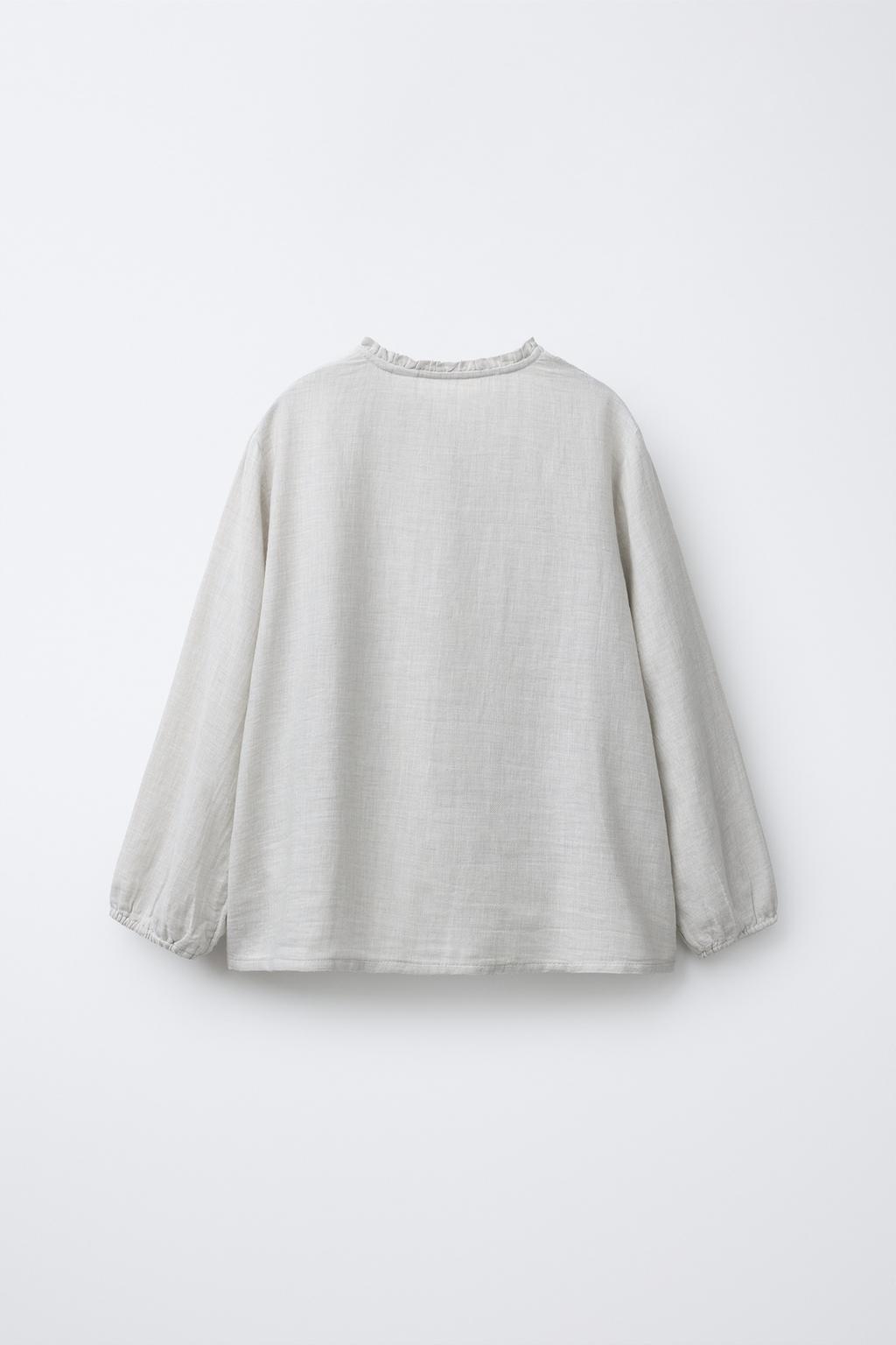 6-14 ЛЕТ/ПИЖАМА С ВЫШИВКОЙ «ЦВЕТЫ»