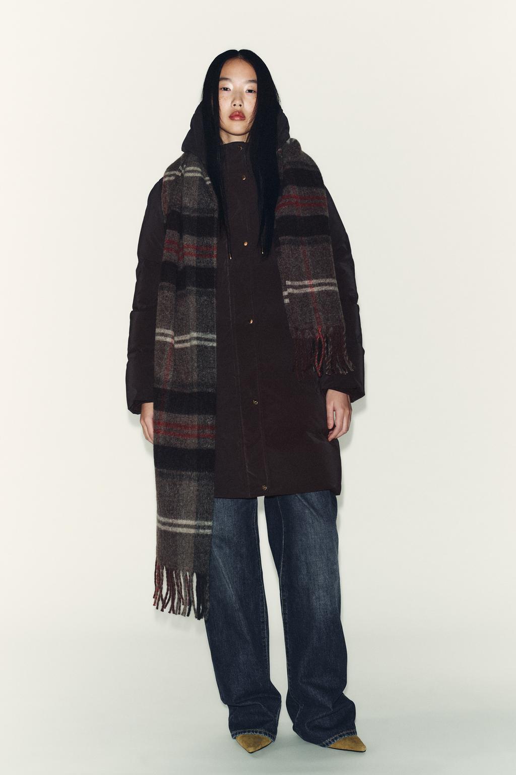 ВЕТРОЗАЩИТНЫЙ АНОРАК СРЕДНЕЙ ДЛИНЫ ИЗ ПРОРЕЗИНЕННОЙ ТКАНИ