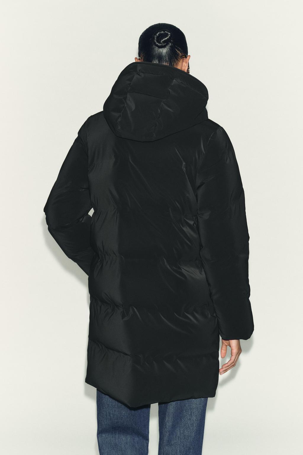 ВЕТРОЗАЩИТНЫЙ АНОРАК СРЕДНЕЙ ДЛИНЫ ИЗ ПРОРЕЗИНЕННОЙ ТКАНИ