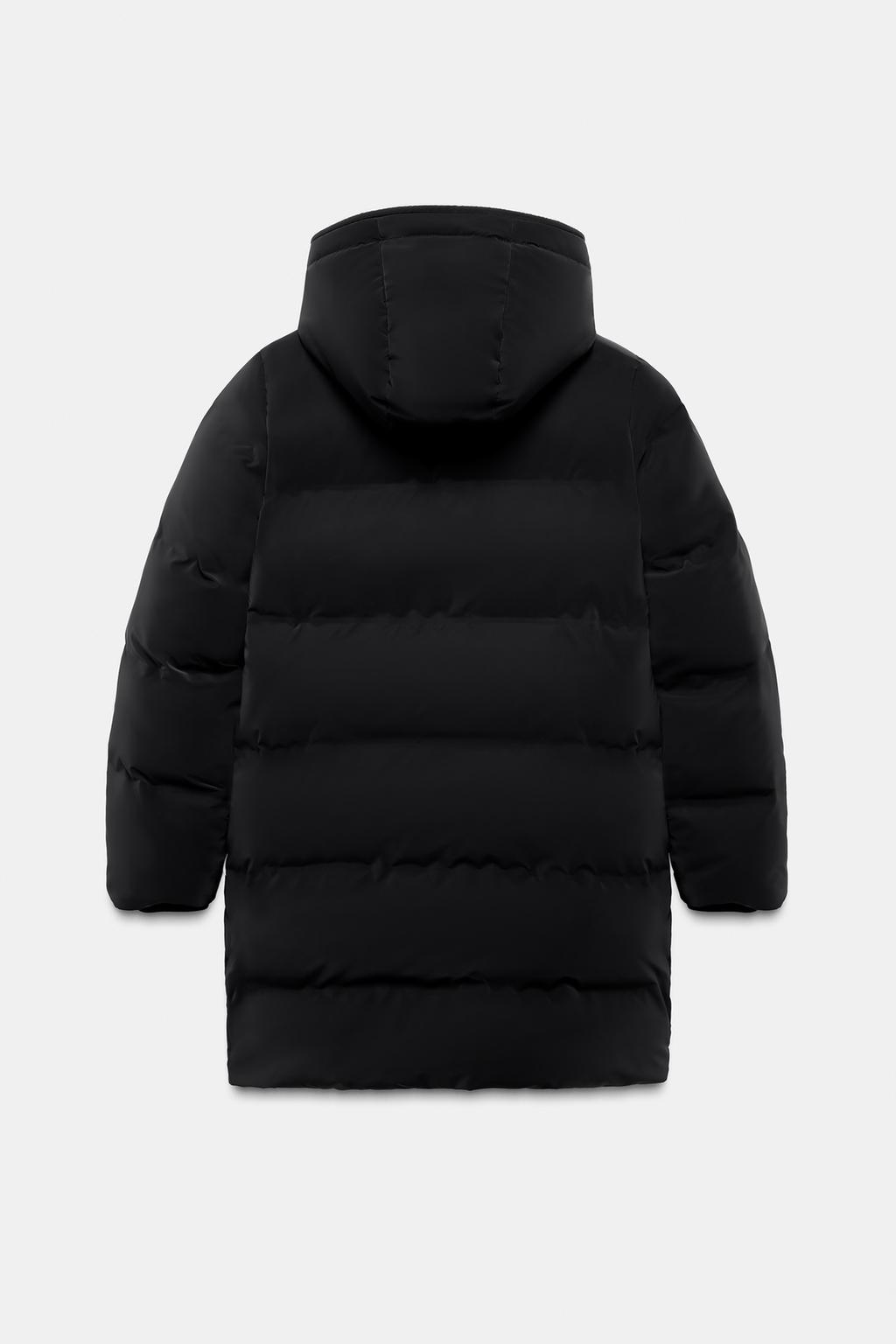 ВЕТРОЗАЩИТНЫЙ АНОРАК СРЕДНЕЙ ДЛИНЫ ИЗ ПРОРЕЗИНЕННОЙ ТКАНИ