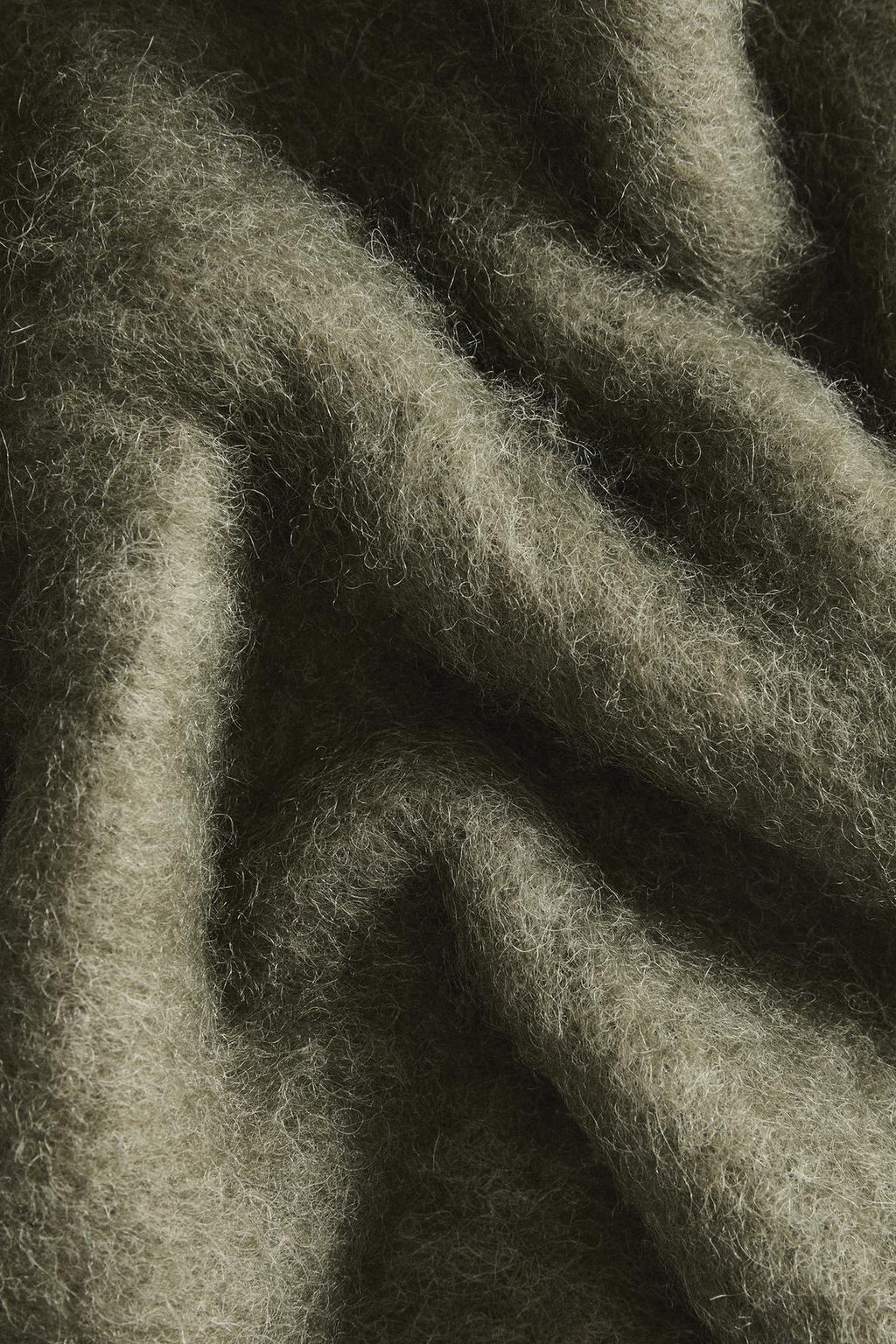 Плед из шерсти