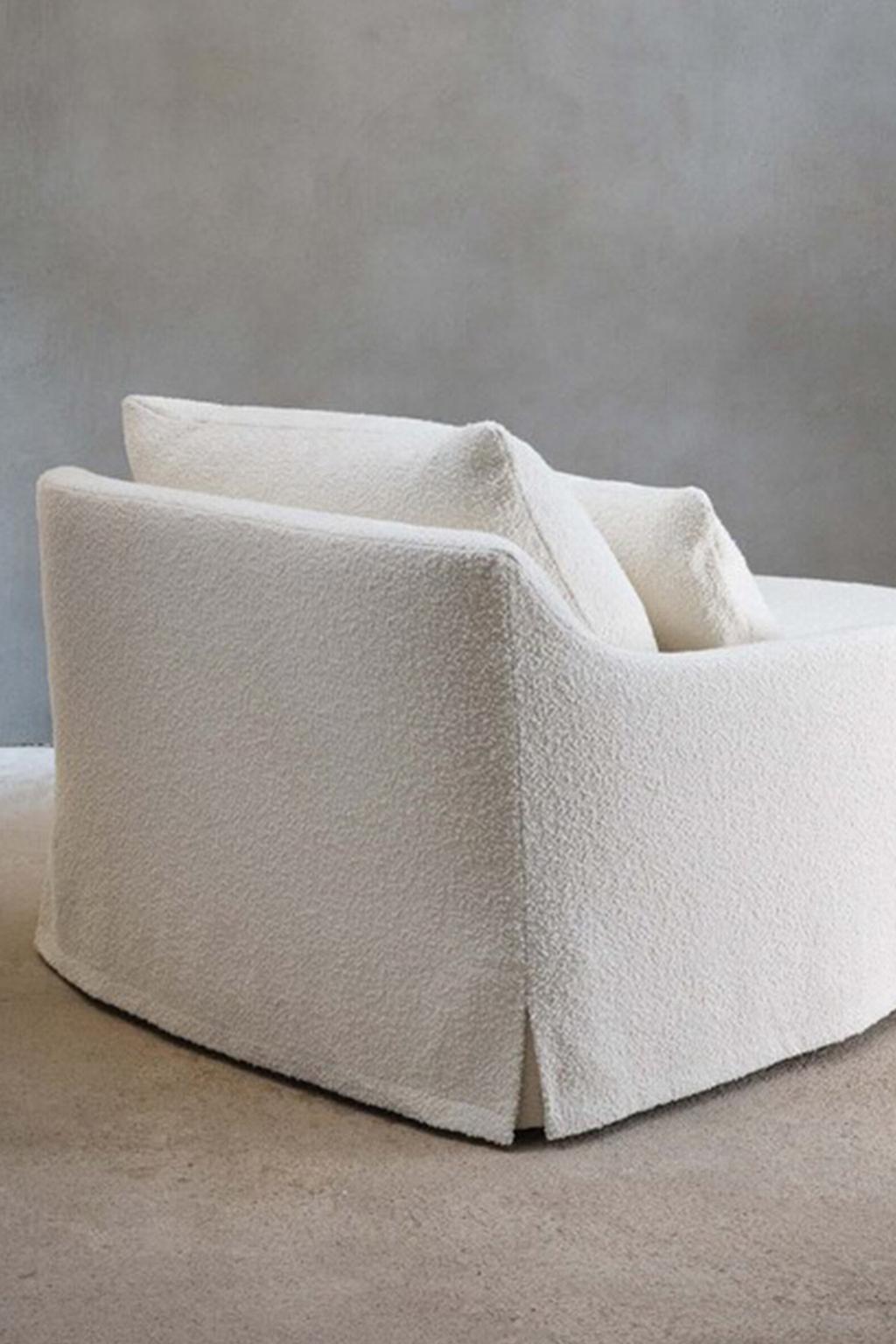 Чехол для двуспального дивана 01 из букле