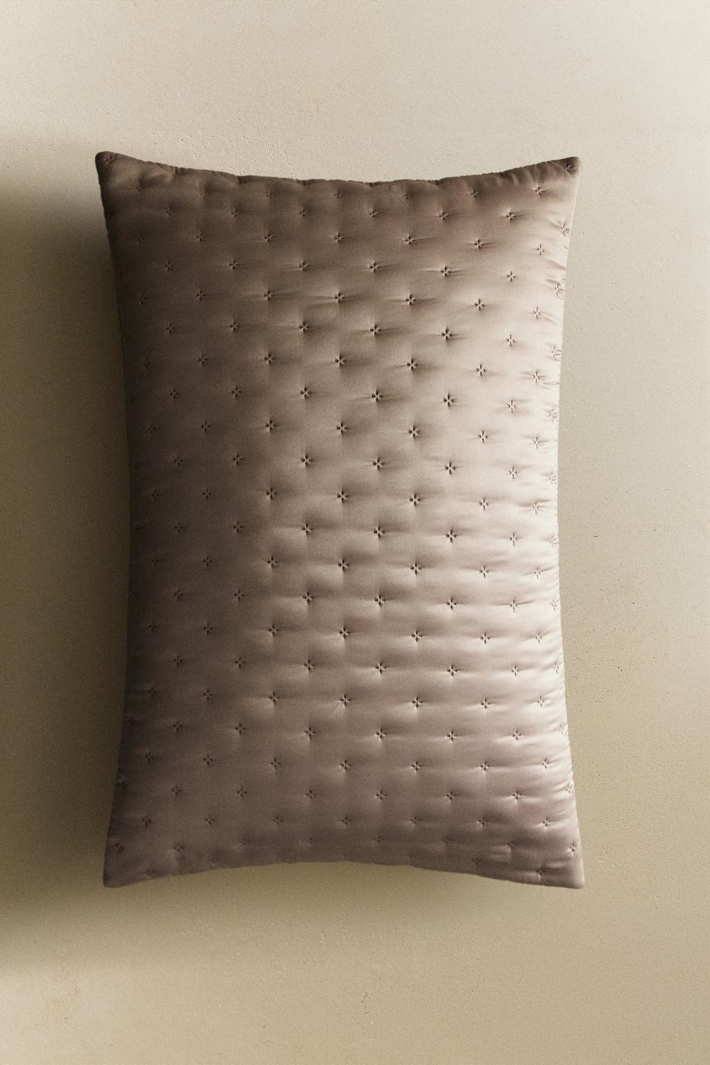 Чехол для подушки квилтов с узлами