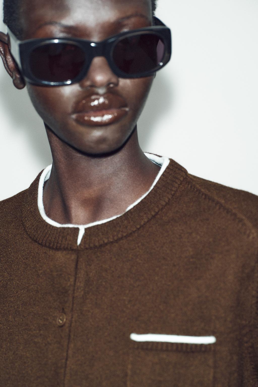 КОМБИНИРОВАННЫЙ КАРДИГАН