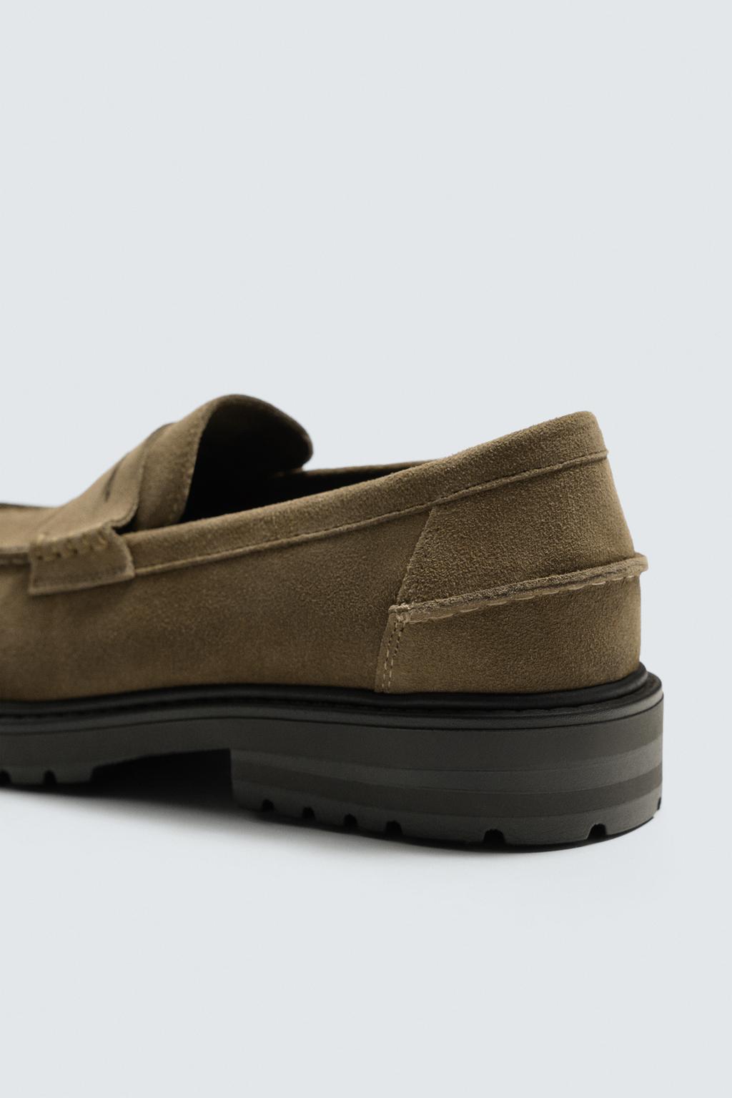 КОЖАНЫЕ ЛОФЕРЫ С ПЛАНКОЙ