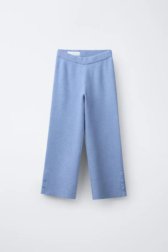 ТРИКОТАЖНЫЕ БРЮКИ WIDE LEG
