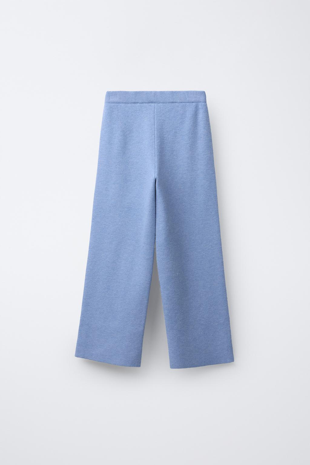 ТРИКОТАЖНЫЕ БРЮКИ WIDE LEG