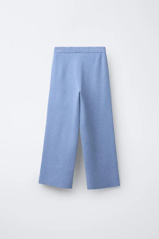 ТРИКОТАЖНЫЕ БРЮКИ WIDE LEG