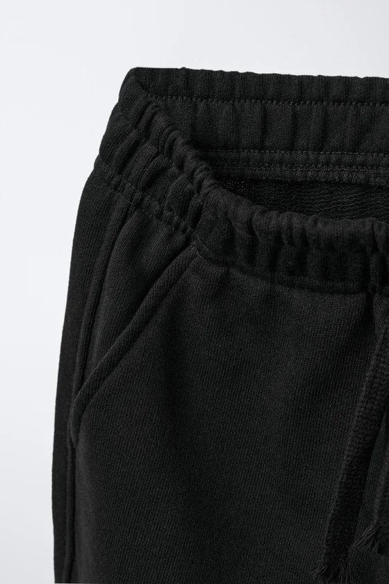БРЮКИ WIDE LEG ИЗ МЯГКОЙ ТКАНИ СО ЗВЕЗДАМИ