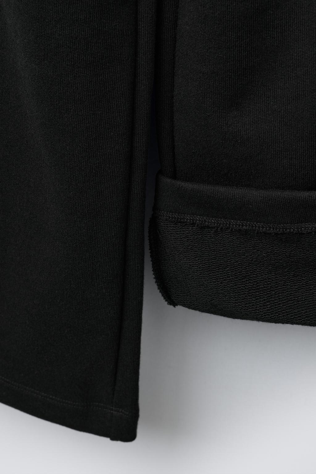 БРЮКИ WIDE LEG ИЗ МЯГКОЙ ТКАНИ СО ЗВЕЗДАМИ